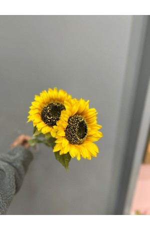 Haste de Girassol - Amarela 56 cm (Artificial)