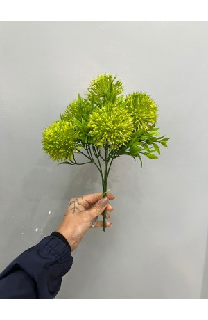 Buquê de Allium Verde - 31cm ( Artificial )