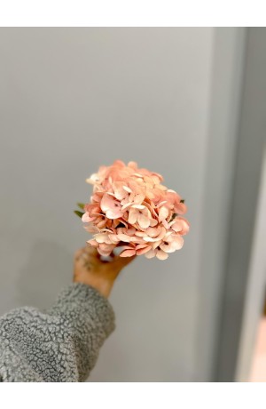 Mini buquê de Hortênsia Rosa - 30cm (Artificial )