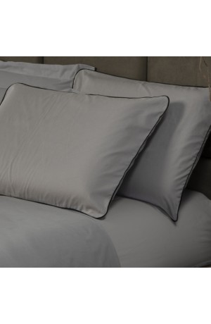 Fronha Colorlife 200 Fios Cinza 1 peça