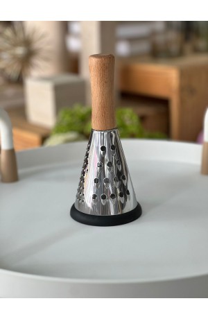 Ralador de Metal 3 Faces Cone - 8,8cm  X 20cm