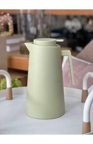 Garrafa Térmica de Plástico Verde - 1L