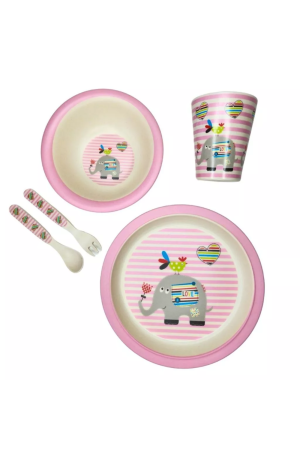Kit Refeição Infantil - Elefante Mod 4