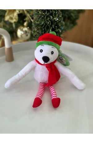 Urso Polar de Pelucia 24cm