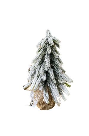 Mini Pinheiro Nevado Verde 20cm