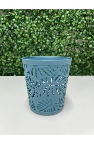 Porta Treco Azul Redondo