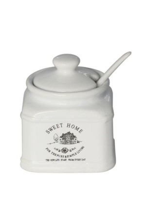 Açucareiro com Colher de Cerâmica Swett Home