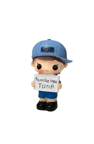Enfeite Menino - Familia Meu Tudo