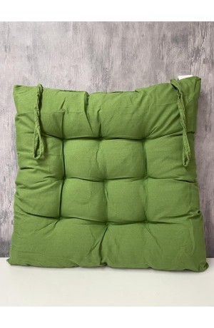 Almofada para Assento Verde de Poliester 37x37cm